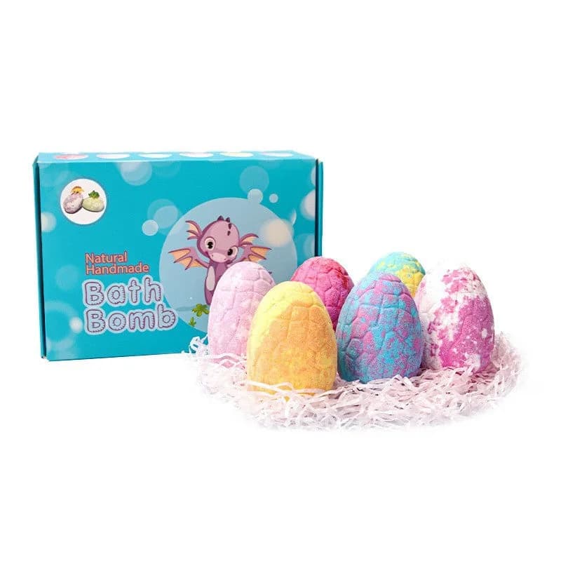 Bombes de bain dinosaure surprise PlayFizz avec figurines de dinos cachées à collectionner